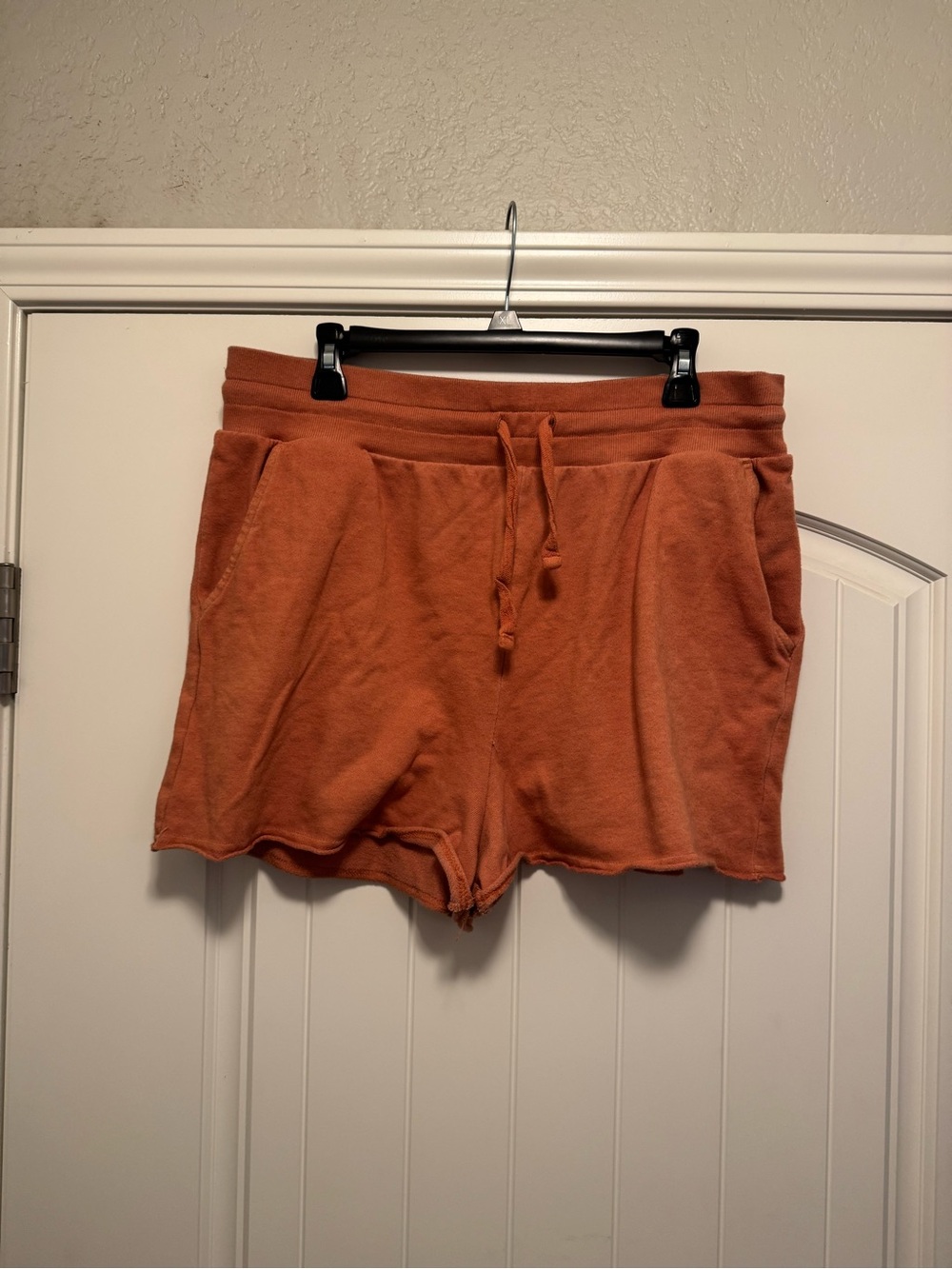 Colsie Rust Orange Drawstring Lounge Shorts